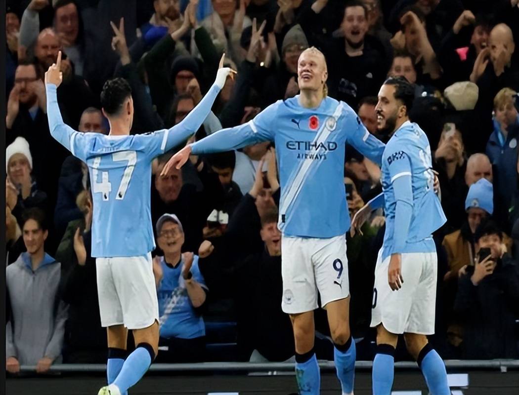 曼城VS布莱顿：两大铁卫缺阵 罗德里+福登领衔，谢尔基哈兰德冲锋